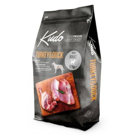 Kudo Lg Turkey - Duck Mini Adult 12 Kg